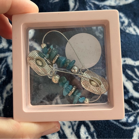 Handcrafted by @carolynhenski Western Cowboy Hat Dangle Earrings - Picture 4 of 4